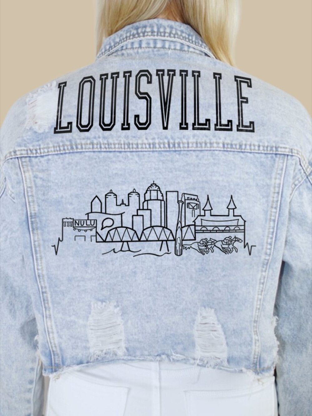 Louisville Skyline Denim Jacket